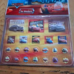 Disney Pixar Cars 3d stickers