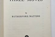 Murder in Three Moves (1960 Allen Figgis Dublin) - Rutherford Watters - Vintage Irish Crime Novel - Vintage Crime Thriller set in Connemara