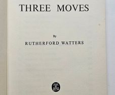 Murder in Three Moves (1960 Allen Figgis Dublin) - Rutherford Watters - Vintage Irish Crime Novel - Vintage Crime Thriller set in Connemara