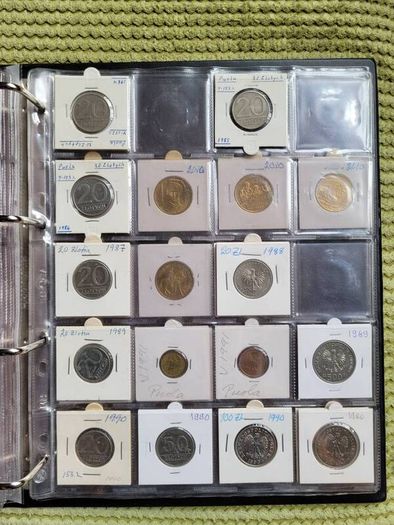 Poland coins from 1949 to 2012