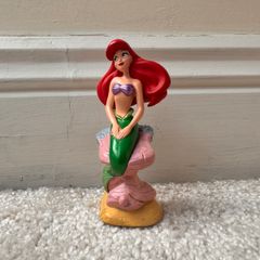 Disney The Little Mermaid Ariel Figure Cake Topper approx. 9 cm. Used Please see photos