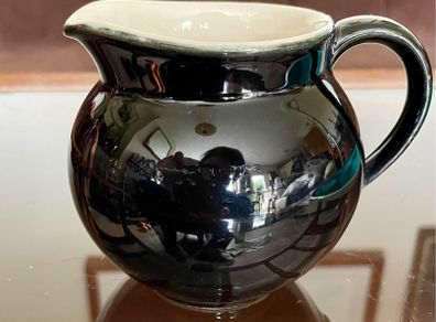 Vintage Aluminia Denmark Susanne Confetti  Small Jug Coffee Creamer
