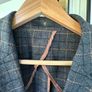 Altinyildiz Classics Wool Blend Checked Blazer Jacket (In.Tes.Pra Fabric) - Size EU 56 Image 2
