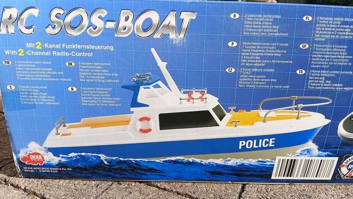 RC model boat