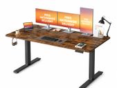 Electric Desk Height Adjustable Standing Desk 160 x 80 cm