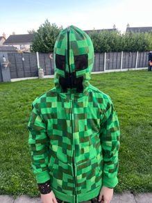 Minecraft Hoodie costume