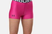 BNWT Under Armour pink Compression Mid Rise shorts size L UK14 EU42 Postage included