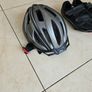 Racing  bike, helmet,  and pedals Image 4