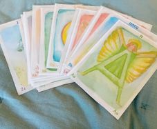 Laminated Waldorf Alphabet Cards