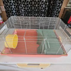 3 hamster cages