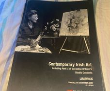 art book Contemporary Irish Art from Dolans auction house 2007