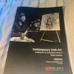 art book Contemporary Irish Art from Dolans auction house 2007