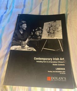 art book Contemporary Irish Art from Dolans auction house 2007
