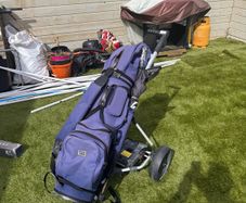 Golf  Bag and Electric buggy