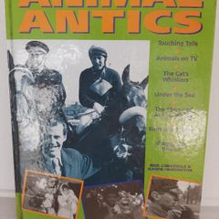 New hardback book animals antics