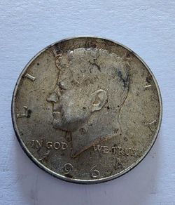 1964 kennedy half dollar