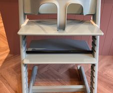 Tripp Trapp High Chair with matching baby set and fabrics