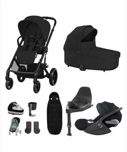 Cybex Balios pushchair bundle with Cloud T car seat.