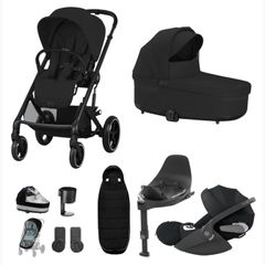 Cybex Balios pushchair bundle with Cloud T car seat.