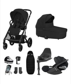 Cybex Balios pushchair bundle with Cloud T car seat.