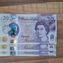 3 X 20 pound uncirculated consecutive notes Image 2