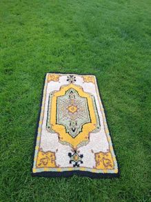 Handmade wool rug