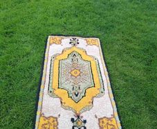 Handmade wool rug