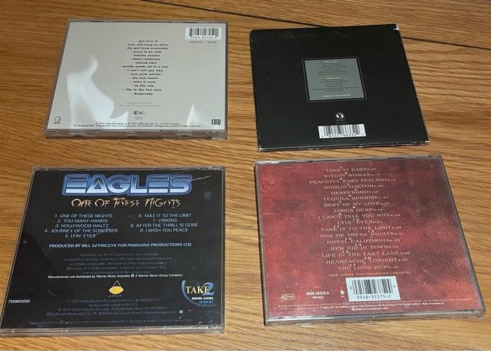 Eagles x4 CDs