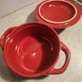 SET OF 2 Ceramic bowl and lid. New. . Image 7