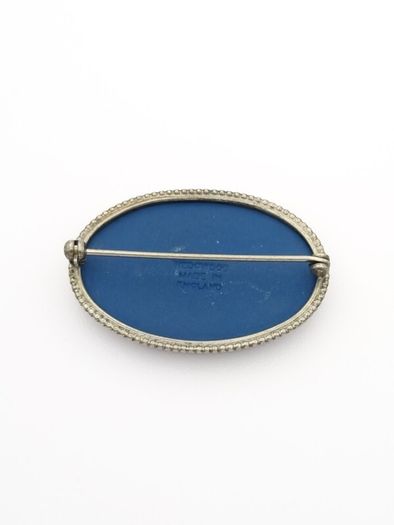 Vintage 925 Sterling Silver Wedgwood Brooch
