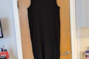 Dunnes Stores Black Sleveless Knit Look Dress. S. XL - 18. New - No Tags.
