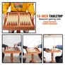 3-IN-1 Chess Checkers Backgammon Table Set, 18 Inch Premium Wooden Chess Table, Deluxe Combo Game Table Furniture Set, Chess Set Board Game Gift for Family Board Games Image 6