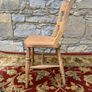 Antique Elm Kitchen Chair. Image 4