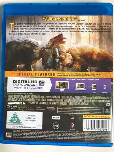 Walking With Dinosaurs The Movie [2013] [Blu-ray Animated Movie]