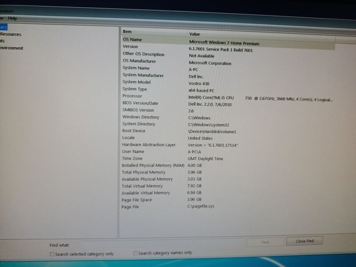 Dell Vostro 430a + Dell Monitor