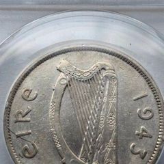 1943 silver Irish Halfcrown