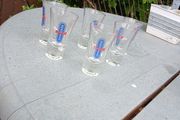 5 schnaps glasses