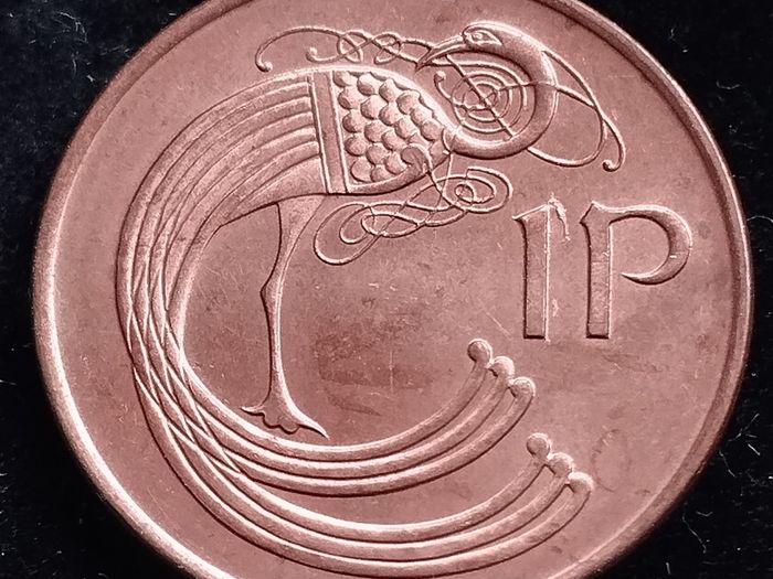 Ireland - 1996 - 1 Penny - 1p - Bird - KM.20a - UNC - 02712