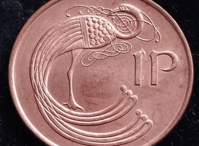 Ireland - 1996 - 1 Penny - 1p - Bird - KM.20a - UNC - 02712