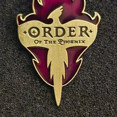 Harry Potter,  order of the phoenix,  pin back badge.