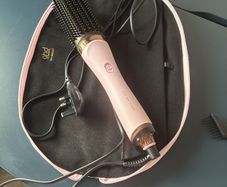 ghd duet blow dry in dusty pink
