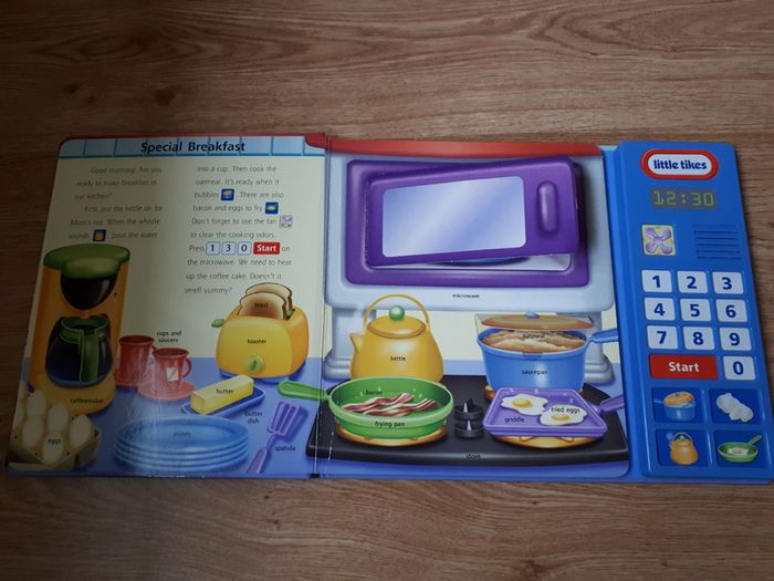 Book- "Sounds Yummy! by little tikes