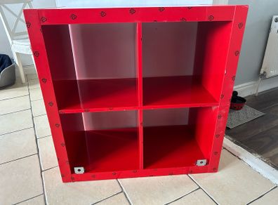 Red High Gloss Ikea Kallax