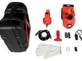 5 Ton Plus Wrench 12V Car Jack Electric Hydraulic Jack Kit 45CM + Wrench Tire Inflator LED Light Portable Tire Lifting Car Repair Tool