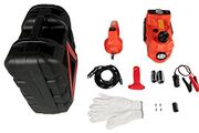 5 Ton Plus Wrench 12V Car Jack Electric Hydraulic Jack Kit 45CM + Wrench Tire Inflator LED Light Portable Tire Lifting Car Repair Tool