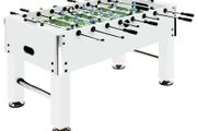 Football Table Steel 60 kg 140x74.5x87.5 cm White