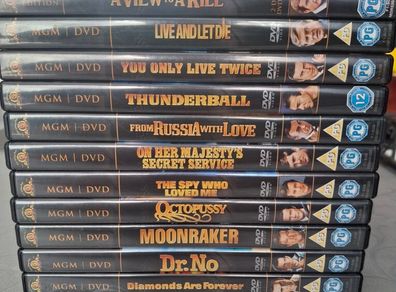 James Bond DVDs