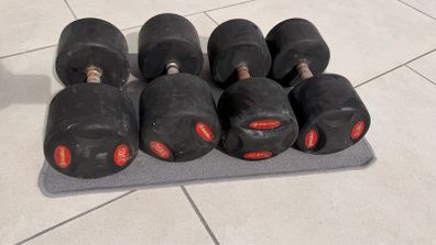 35kg & 32.5kg dumbbell weight sets