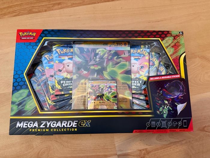 Pokemon TCG Mega Zygarde ex Premium Collection