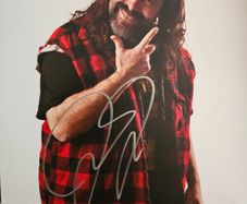WWE WWF Mick Foley wrestling Autograph